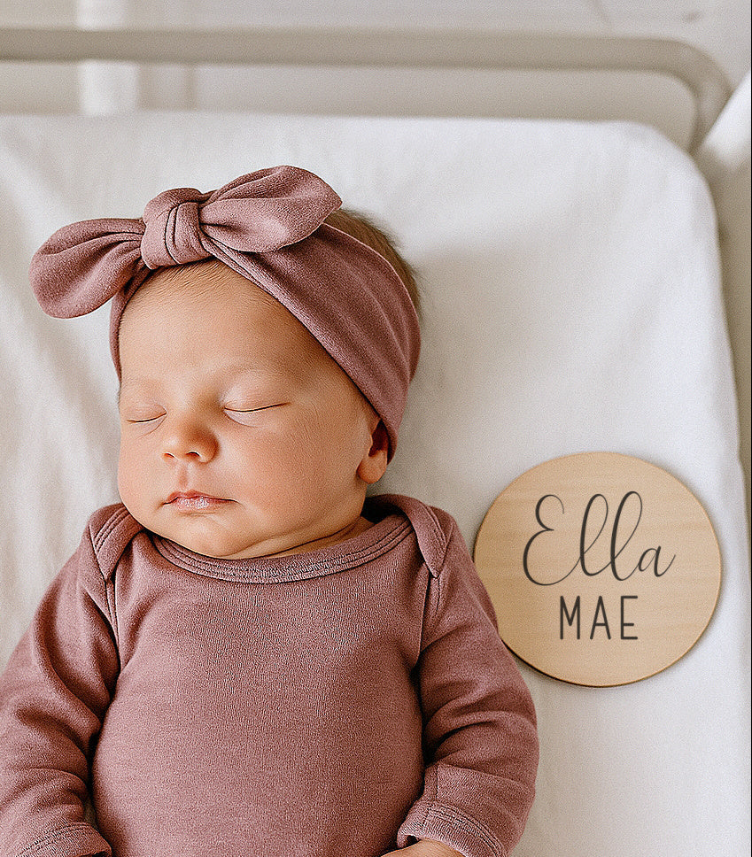 Personalized Baby Name Sign