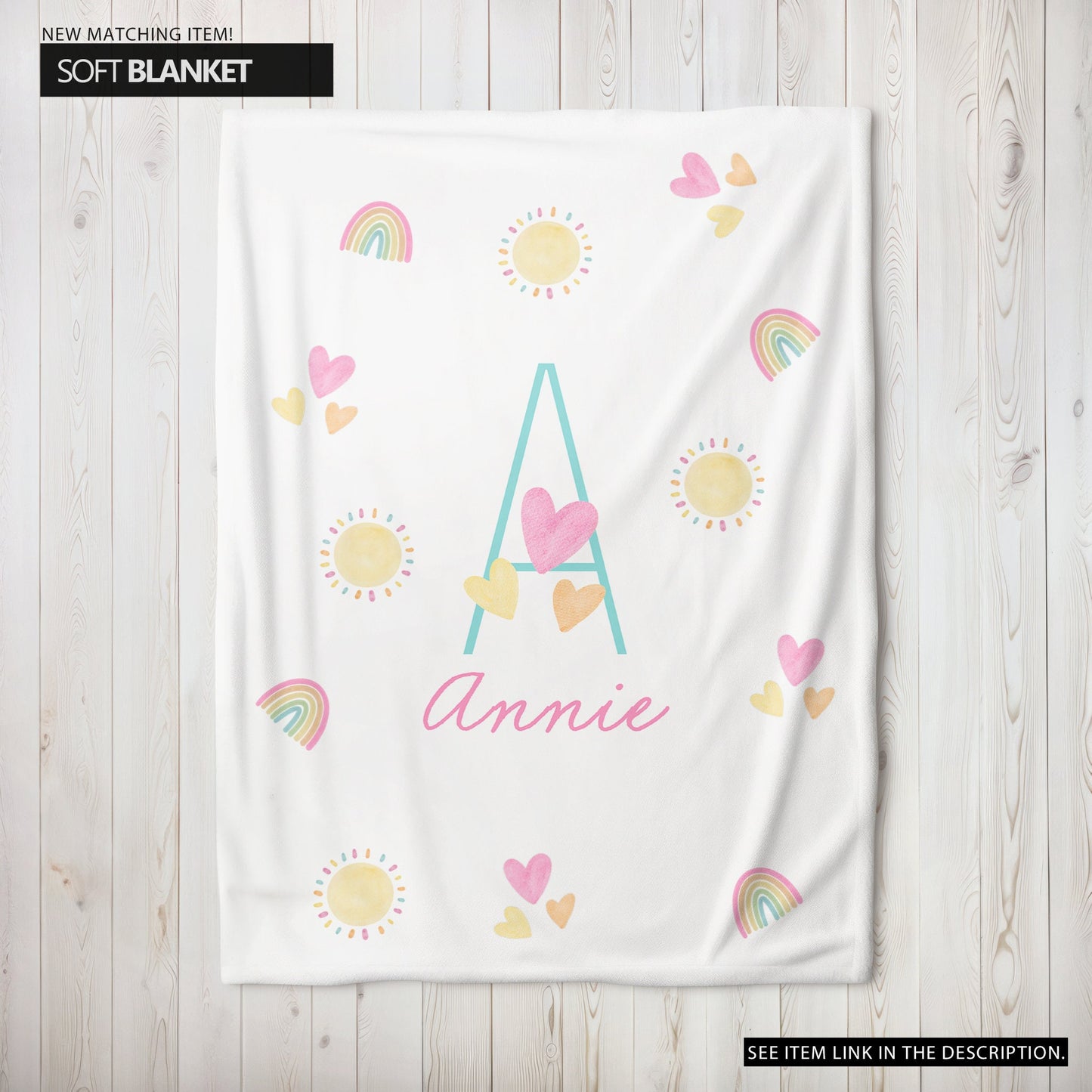Pastel Rainbow Sun Hearts Set of 3 Nursery Art Prints, Affirmation colorful Nursery Wall Art, Nursery Decor, Play Room, Baby Room Ideas, 110