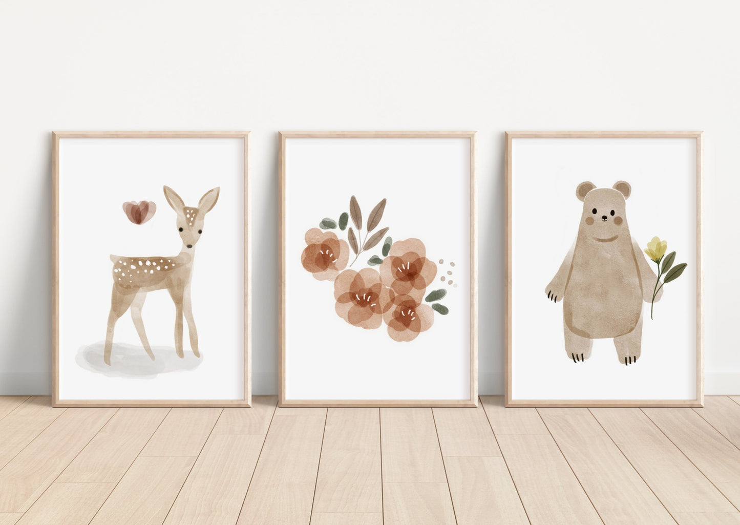 Woodland - Set of 3