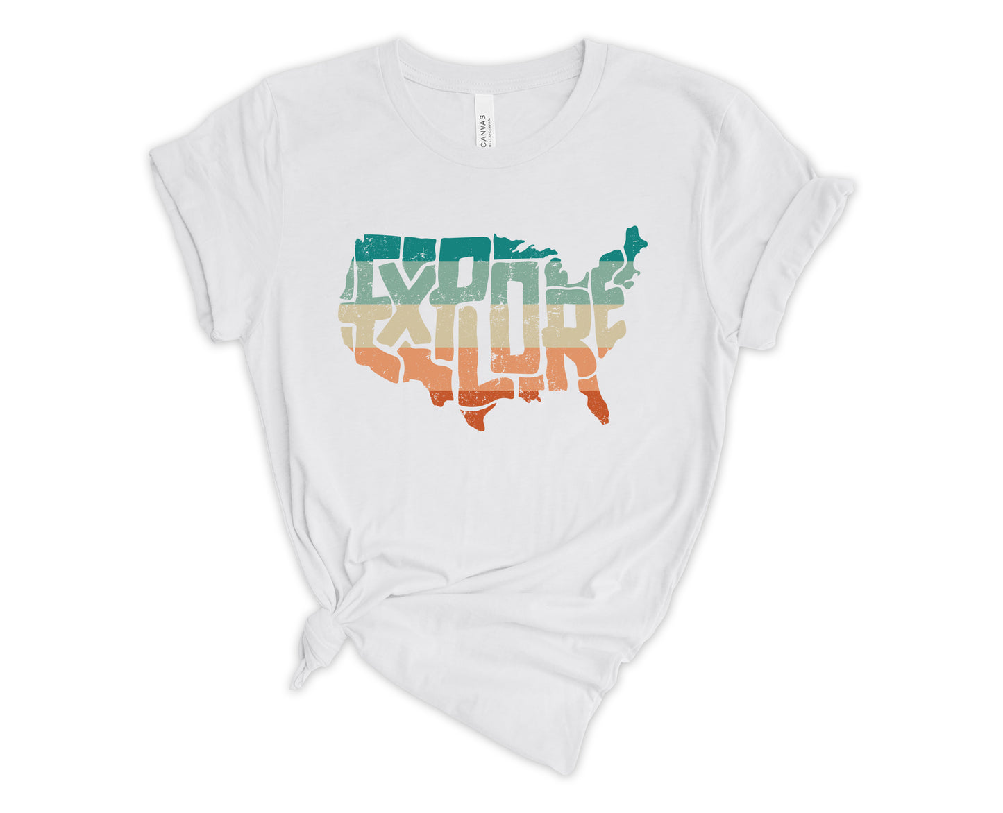Explore Map T-Shirt
