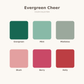 Everygreen Cheer Baby Name Blankets