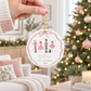 Nutcracker Personalized First Christmas Ornament