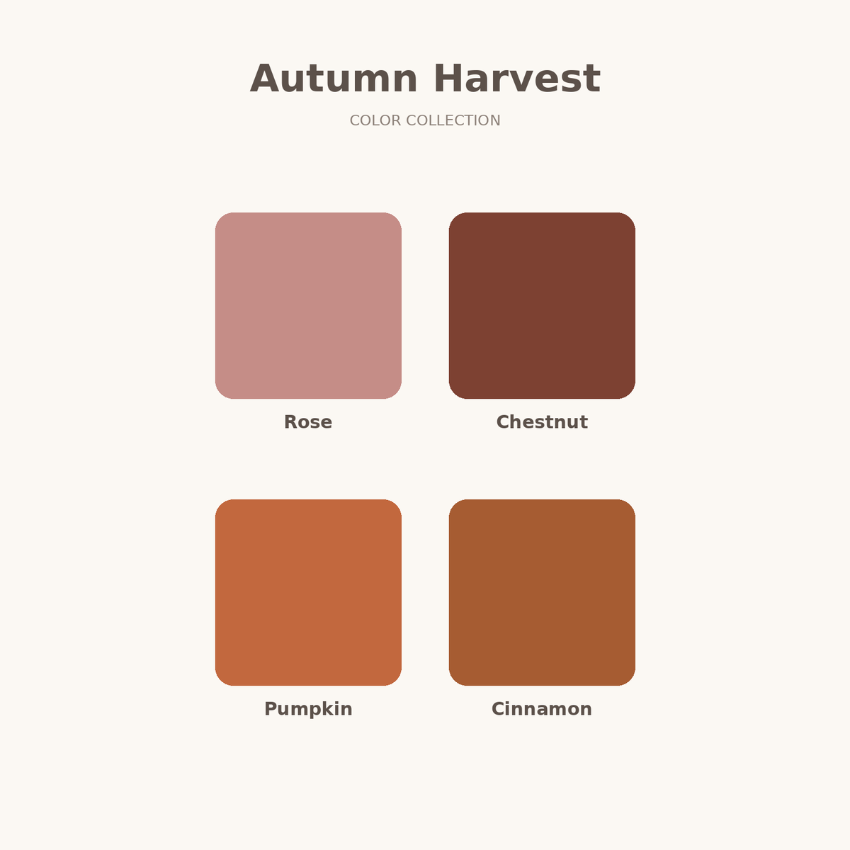Autumn Harvest Baby Name Blanket