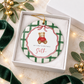 Personalized First Christmas Ornament Vintage Bear