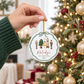 Personalized First Christmas Ornament Woodland Nutcracker