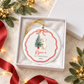 Personalized First Christmas Ornament Polar Bear
