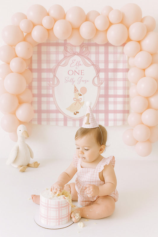 One Silly Goose Backdrop