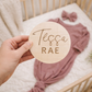 Personalized Baby Birth Sign