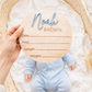 Personalized Baby Birthstat Name Sign