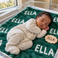 Everygreen Cheer Baby Name Blankets