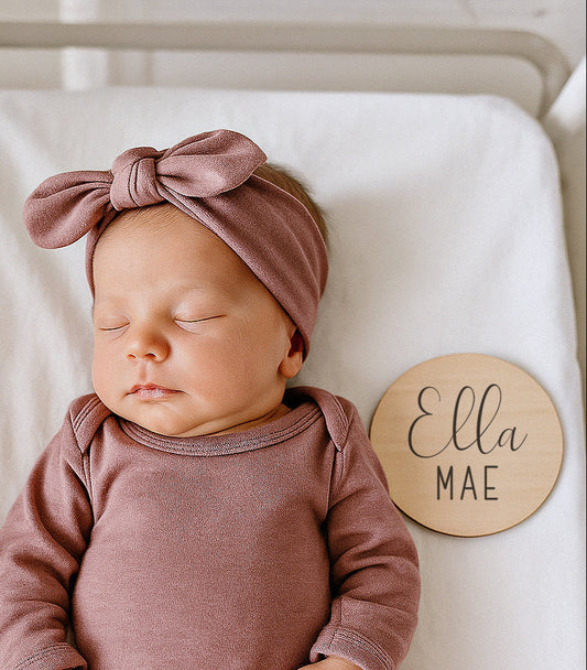 Personalized Baby Name Sign