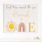 Sun First Birthday Backdrop