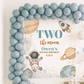 Space Second Birthday Backdrop