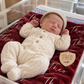 Cranberry Baby Name Blankets