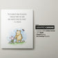 Set of 3 Classic Winnie-the-Pooh Nursery Art Prints