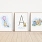 Personalized Set of 3 Classic Winnie-the-Pooh Nursery art prints, Gender Neutral, Winnie-the-Pooh inspirational quotes, new baby gift, 122
