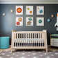 Planet Set of 6 Nursery Art Prints, Planets Wall Art, Solar System Nursery Decor, Play Room, Outer Space Baby Room Ideas