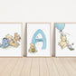 Personalized Set of 3 Classic Winnie-the-Pooh Nursery art prints, Gender Neutral, Winnie-the-Pooh inspirational quotes, new baby gift, 133