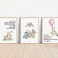 Set of 3 Classic Winnie-the-Pooh Nursery art prints, Gender Neutral Nursery, Winnie-the-Pooh inspirational quotes, new baby gift, 143