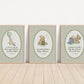 Set of 3 Classic Winnie-the-Pooh Nursery art prints, Gender Neutral Nursery, Winnie-the-Pooh inspirational quotes, new baby gift