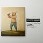 Bear Playing Golf Watercolor Art Print, Baby Shower Gift, Golf Theme Nursery Wall Art, Nursery Decor, 150