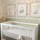 Set of 3 Classic Winnie-the-Pooh Nursery Art Prints, Green