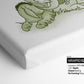 Set of 3 Classic Winnie-the-Pooh Nursery Art Prints, Green