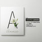Personalized Set of White Lily Flower Art Prints, Wall Art, Bloom Bouquet, Nursery Decor, Play Room, Baby Room Ideas