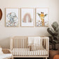 Floral Safari Set of 3 Prints