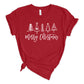 Merry Christmas Tree T-Shirt
