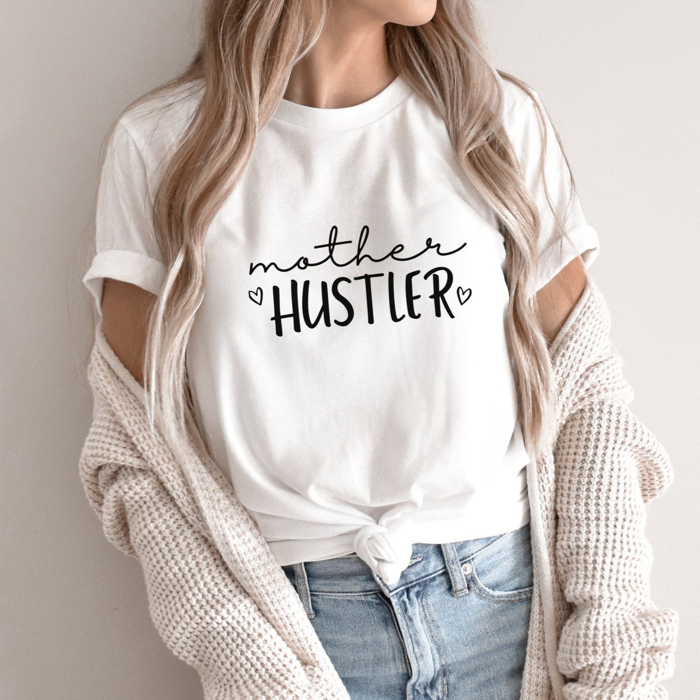 Mother Hustler Heart Shirt