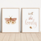 Butterfly Isn't She Lovely Art Prints