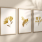 Floral Bee Art Prints