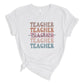 Retro Teacher T-Shirt