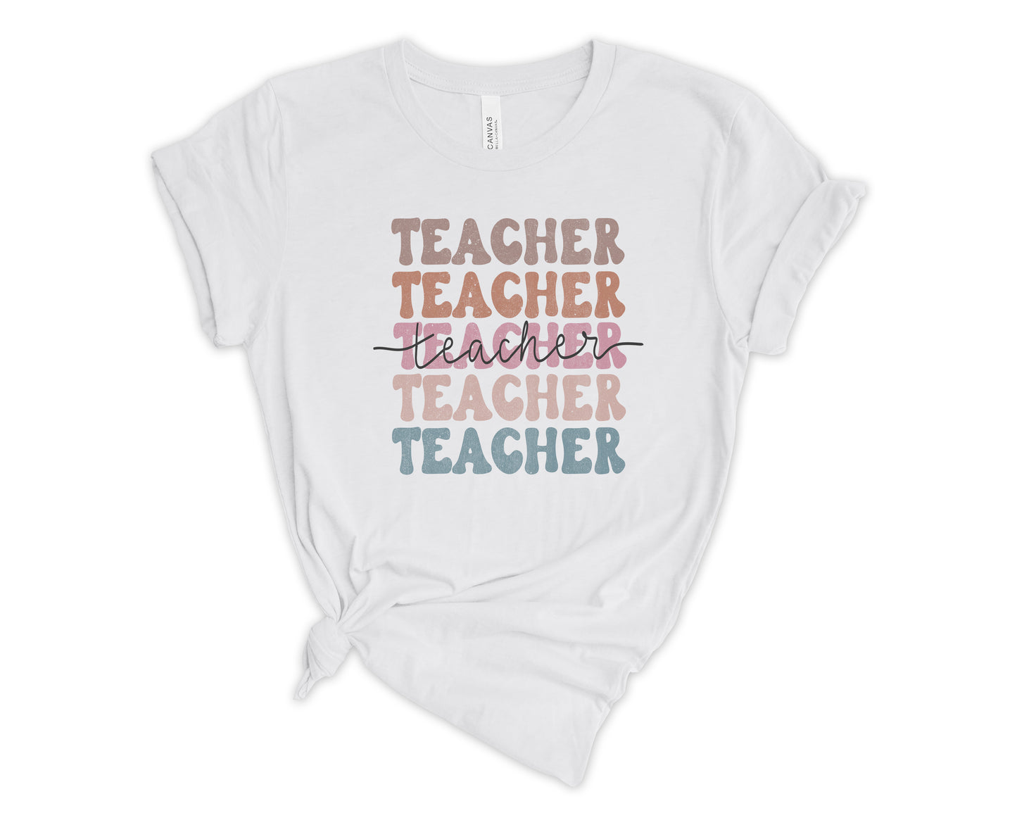Retro Teacher T-Shirt
