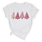 Pink Christmas Tree T-Shirt